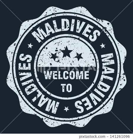 Welcome to Maldives white grunge round stamp. Welcome to Maldives stamp Welcome to Maldives white grunge round stamp. Welcome to Maldives stamp 141261096