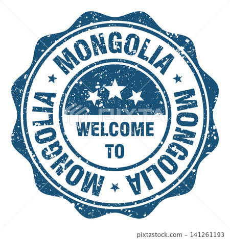 Welcome to Mongolia red grunge round stamp. Welcome to Mongolia stamp Welcome to Mongolia red grunge round stamp. Welcome to Mongolia stamp 141261193