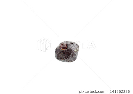 garnet mineral stone macro on white background garnet mineral stone macro on white background 141262226