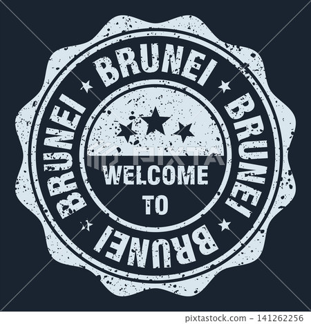 Welcome to Brunei white grunge round stamp. Welcome to Brunei stamp Welcome to Brunei white grunge round stamp. Welcome to Brunei stamp 141262256