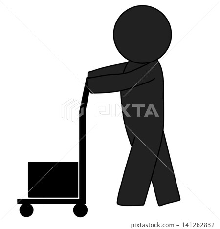 Push the cart Push the cart 141262832
