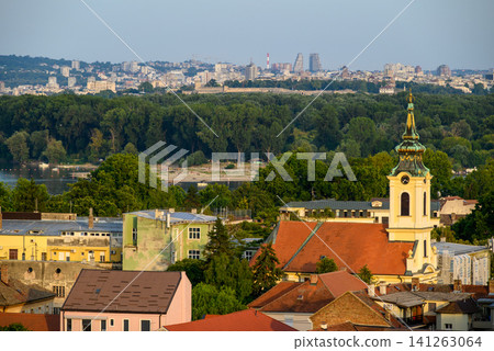 Cityscape of Zemun municipality of Belgrade, capital of Serbia Cityscape of Zemun municipality of Belgrade, capital of Serbia 141263064
