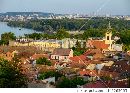 Cityscape of Zemun municipality of Belgrade, capital of Serbia Cityscape of Zemun municipality of Belgrade, capital of Serbia 141263065