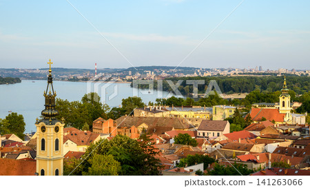 Cityscape of Zemun municipality of Belgrade, capital of Serbia Cityscape of Zemun municipality of Belgrade, capital of Serbia 141263066