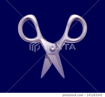 Beauty and spa font scissors letter X, health care and relax typeface, ABC wellness English alphabet. Spa equipment alphabet typeset letter. Beauty font with manicure and pedicure metal scissors tool Beauty and spa font scissors letter X, health care and relax typeface, ABC wellness English alphabet. Spa equipment alphabet typeset letter. Beauty font with manicure and pedicure metal scissors tool 141263342