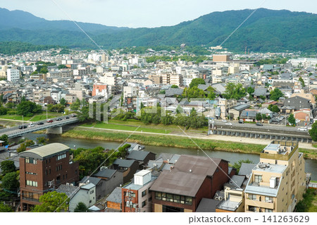 View of the Higashiyama area from Hotel Okura Kyoto (taken in July 2026) 141263629