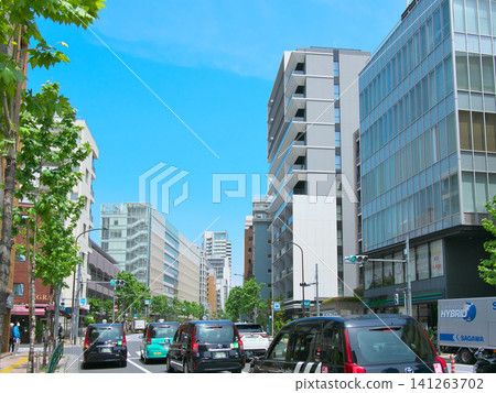 綠意盎然的季節裡的外苑西街:廣尾/南麻布 - 城市景觀(2026 年 5 月) 綠意盎然的季節裡的外苑西街:廣尾/南麻布 - 城市景觀(2026 年 5 月) 141263702