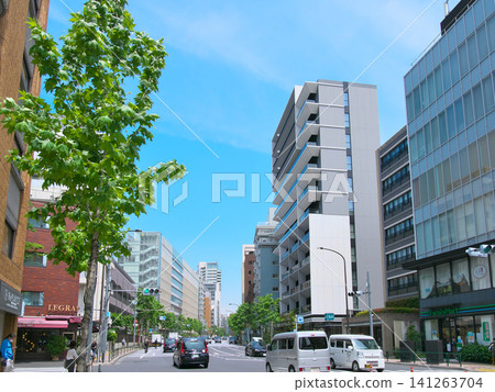 Gaien-Nishi Street in the season of fresh greenery: Hiroo/Minami-Azabu - Urban Landscape (May 2026) Gaien-Nishi Street in the season of fresh greenery: Hiroo/Minami-Azabu - Urban Landscape (May 2026) 141263704