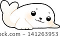 環斑海豹幼崽 141263953