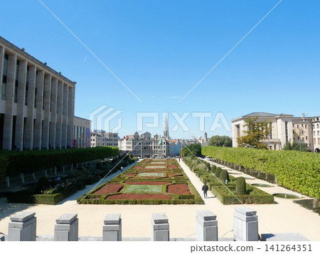 Gardens of Mont des Arts (Brussels, Belgium) Gardens of Mont des Arts (Brussels, Belgium) 141264351