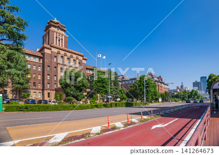 Nagoya City Hall, a historical building in the Nagoya government district (Nagoya City, Aichi Prefecture) Nagoya City Hall, a historical building in the Nagoya government district (Nagoya City, Aichi Prefecture) 141264673