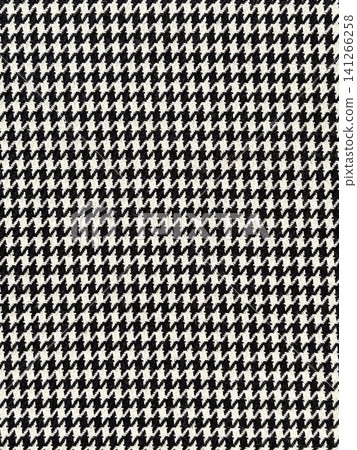 Classic black and white houndstooth pattern texture Classic black and white houndstooth pattern texture 141266258