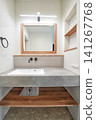 Beautiful bathroom in a new apartment 141267768