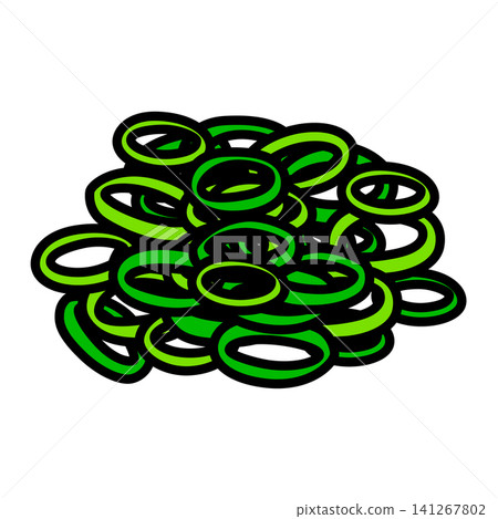 Chopped green onion Chopped green onion 141267802