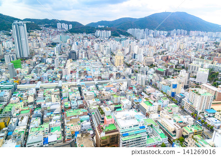 A very beautiful streetscape of Busan, South Korea A very beautiful streetscape of Busan, South Korea 141269016