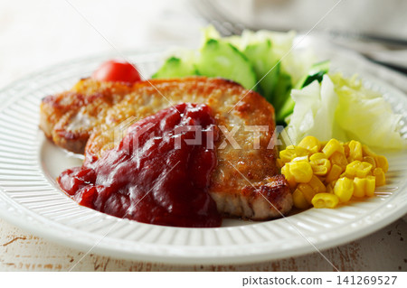 sauteed pork sauteed pork 141269527