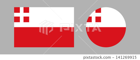 Utrecht Netherlands province flag circle, rectangle icon, sticker set. Flag of Utrecht banner, background. Utrecht flag round, rectangular button, badge. Utrecht Netherlands province flag circle, rectangle icon, sticker set. Flag of Utrecht banner, background. Utrecht flag round, rectangular button, badge. 141269915