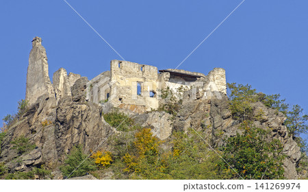 ruin of a castle above Duernstein ruin of a castle above Duernstein 141269974