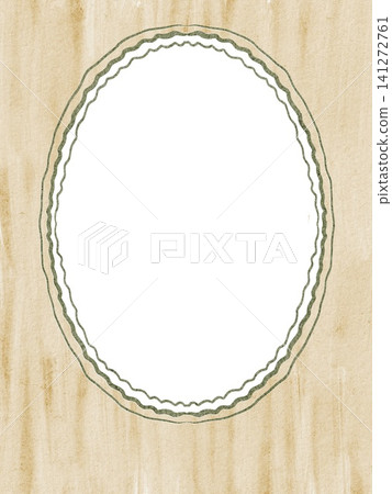 Rectangle Frame Watercolor Template for Greeting Card Design 141272761