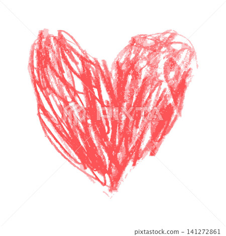 Hand-drawn heart sketch traced like a child pencil drawing fully filled with red color vector illustration isolated on white background simple cute emotional love symbol vector art Hand-drawn heart sketch traced like a child pencil drawing fully filled with red color vector illustration isolated on white background simple cute emotional love symbol vector art 141272861