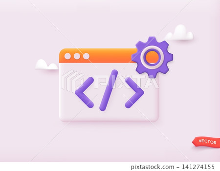App Development. Smartphone interface building process, mobile app. 3D Web Vector Illustrations. App Development. Smartphone interface building process, mobile app. 3D Web Vector Illustrations. 141274155
