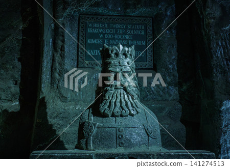 Wieliczka, Ma opolskie, Poland 19.06.2026: The Wieliczka Salt Mine, excavated from the 13th century Wieliczka, Ma opolskie, Poland 19.06.2026: The Wieliczka Salt Mine, excavated from the 13th century 141274513