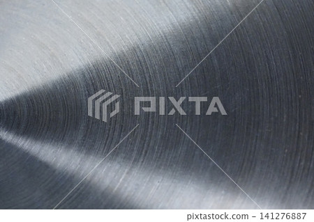 Brushed, circular metal texture - background Brushed, circular metal texture - background 141276887