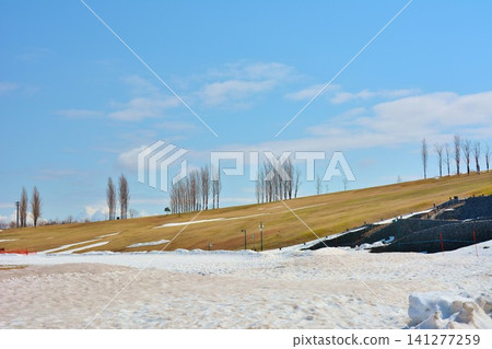 白雪皚皚的越後丘陵國立公園 白雪皚皚的越後丘陵國立公園 141277259