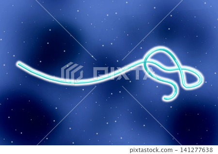 Ebola virus - 3D illustration 141277638