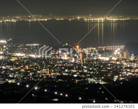 Night view from the mountaintop Night view from the mountaintop 141278101