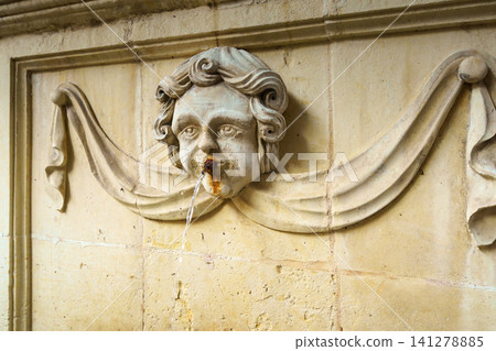 Water drinking fountain in Valetta, Malta Water drinking fountain in Valetta, Malta 141278885