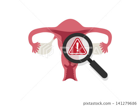 Reproductive Health Awareness and Medical Diagnosis Illustration 141279686