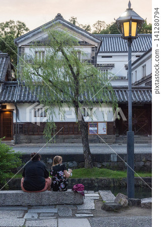 岡山縣（7月）【旅遊目的地】倉敷美學古街的迷人街道 141280794