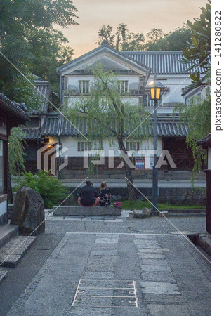 岡山縣(7月)【旅遊目的地】倉敷美學古街的迷人街道 岡山縣(7月)【旅遊目的地】倉敷美學古街的迷人街道 141280822