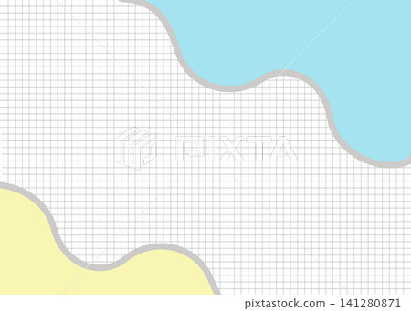 淺藍色和黃色為主色調,色彩鮮豔的流行背景。 淺藍色和黃色為主色調,色彩鮮豔的流行背景。 141280871