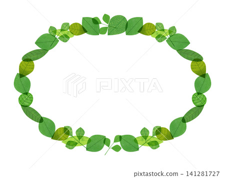 Oval frame with fresh green leaves, botanical decorative frame (transparent PNG) Oval frame with fresh green leaves, botanical decorative frame (transparent PNG) 141281727