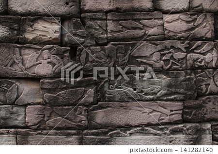 Reliefs of Banteay Chhmar Reliefs of Banteay Chhmar 141282140