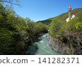 The fresh greenery of Kinsenkyo Gorge 141282371