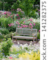 Benches in Ayase Rose Garden 141282375