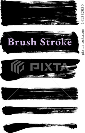 A set of vector illustrations with hand-drawn lines in ink. A set of vector illustrations with hand-drawn lines in ink. 141282929