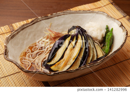 炸茄子蕎麥麵 炸茄子蕎麥麵 141282996