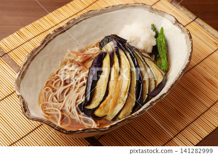 Fried eggplant soba 141282999
