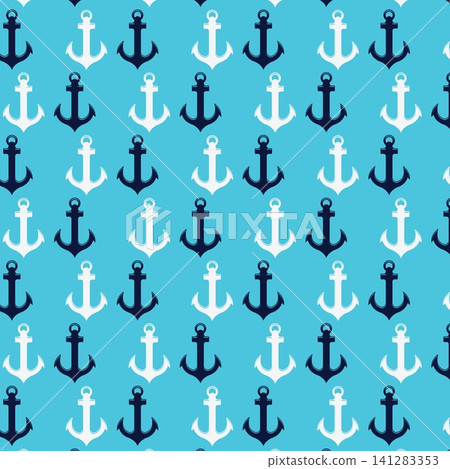 Nautical or marine seamless patterns background, Nautical Pattern Vector Art,icon & Graphics Nautical or marine seamless patterns background, Nautical Pattern Vector Art,icon & Graphics 141283353