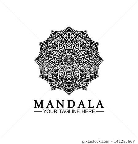 Mandala logo design vector template Mandala logo design vector template 141283667
