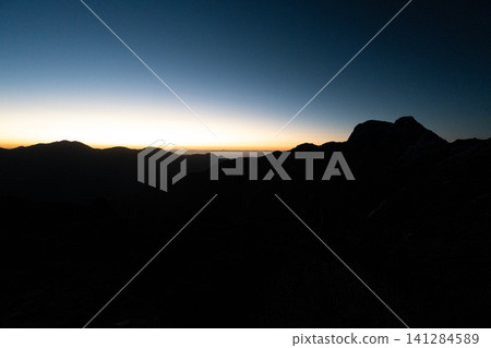 Scenery from the climbing route to Yushan, Taiwan's highest peak. Scenery from the climbing route to Yushan, Taiwan's highest peak. 141284589