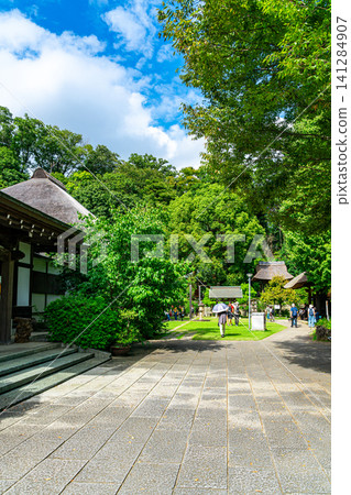 【神奈川縣】橫濱市西芳寺,四周環繞著豐富的自然景觀 【神奈川縣】橫濱市西芳寺,四周環繞著豐富的自然景觀 141284907