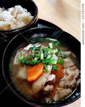 家常菜:什錦飯和湯 家常菜:什錦飯和湯 141285456