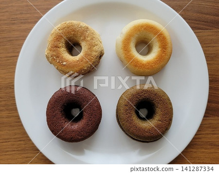 Baked donuts for a snack Baked donuts for a snack 141287334