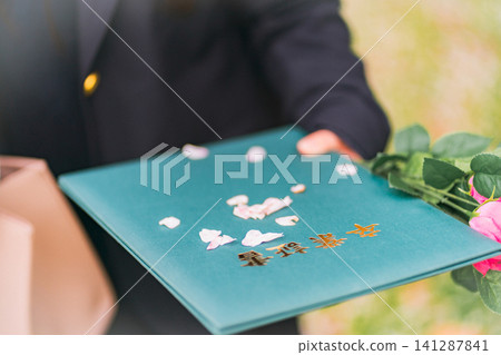 diploma, graduation certificate, graduate 141287841