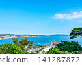 [Kanagawa Prefecture] A refreshing view from Enoshima under a clear sky. 141287872